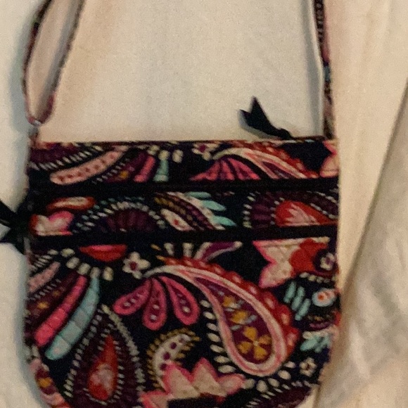 Vintage Vera Bradley Lighten Up Hipster Painted Paisley. (Wallet sold in listing - Picture 2 of 15